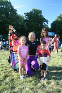 Raupi hat sich in einen Schmetterling verwandelt